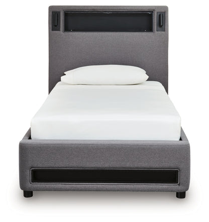 Cayberry Twin Upholstered Bed