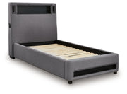 Cayberry Twin Upholstered Bed