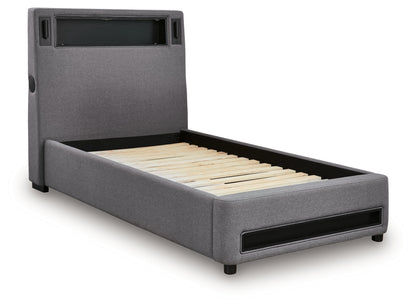 Cayberry Twin Upholstered Bed