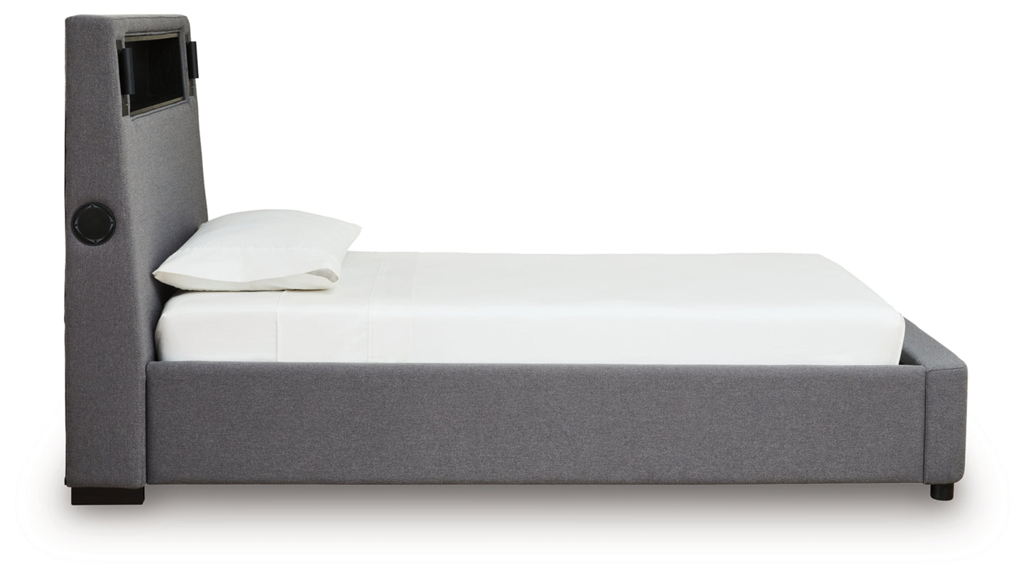 Cayberry Twin Upholstered Bed
