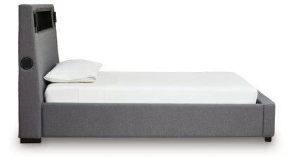 Cayberry Twin Upholstered Bed