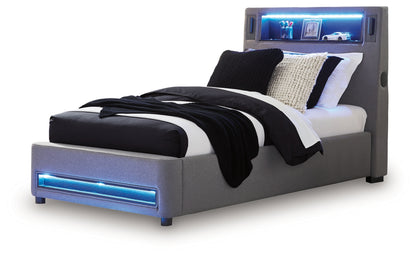 Cayberry Twin Upholstered Bed