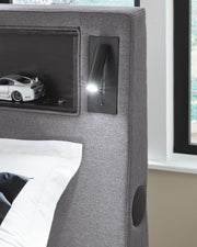 Cayberry Twin Upholstered Bed