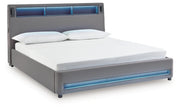 Cayberry King Upholstered Bed