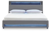Cayberry King Upholstered Bed