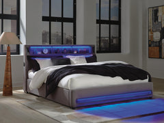 Cayberry California King Upholstered Bed