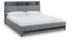 Cayberry King Upholstered Bed