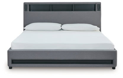 Cayberry King Upholstered Bed