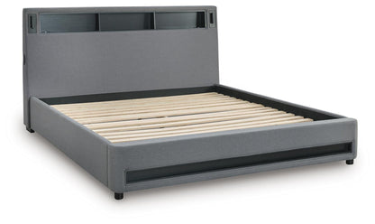 Cayberry King Upholstered Bed