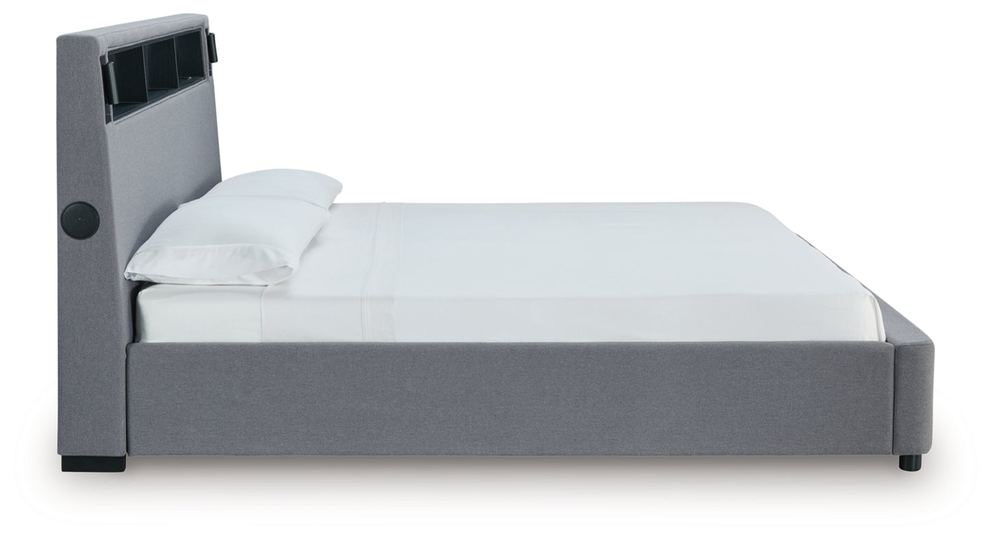 Cayberry King Upholstered Bed