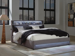 Cayberry California King Upholstered Bed