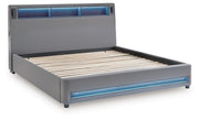 Cayberry California King Upholstered Bed