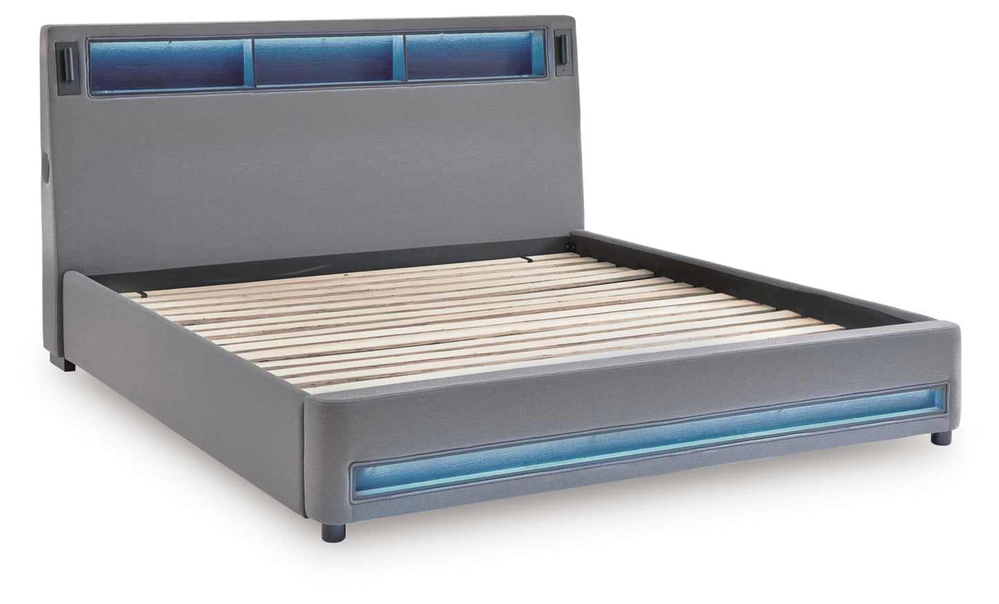 Cayberry King Upholstered Bed