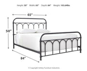 Nashburg Queen Metal HDBD/FTBD/Rails