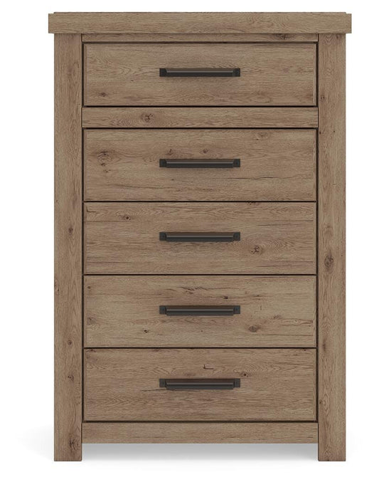 Garistyn Five Drawer Chest