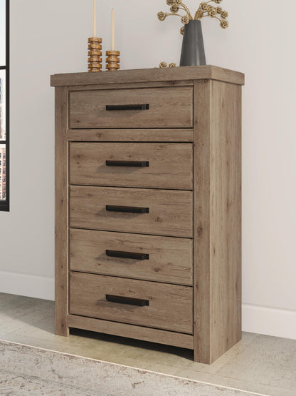 Garistyn Five Drawer Chest