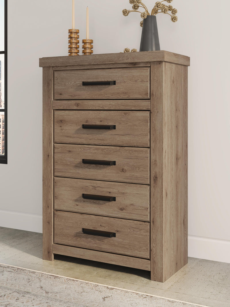 Garistyn Five Drawer Chest