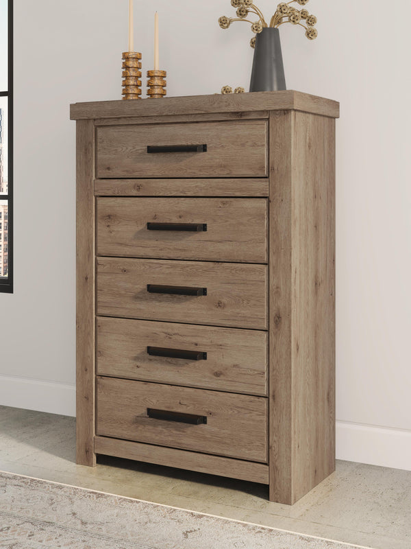 Garistyn Five Drawer Chest