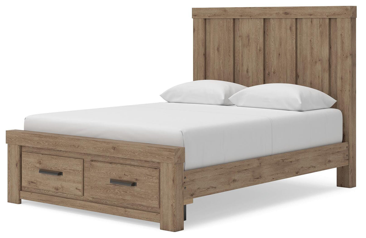 Garistyn Queen Panel Storage Bed
