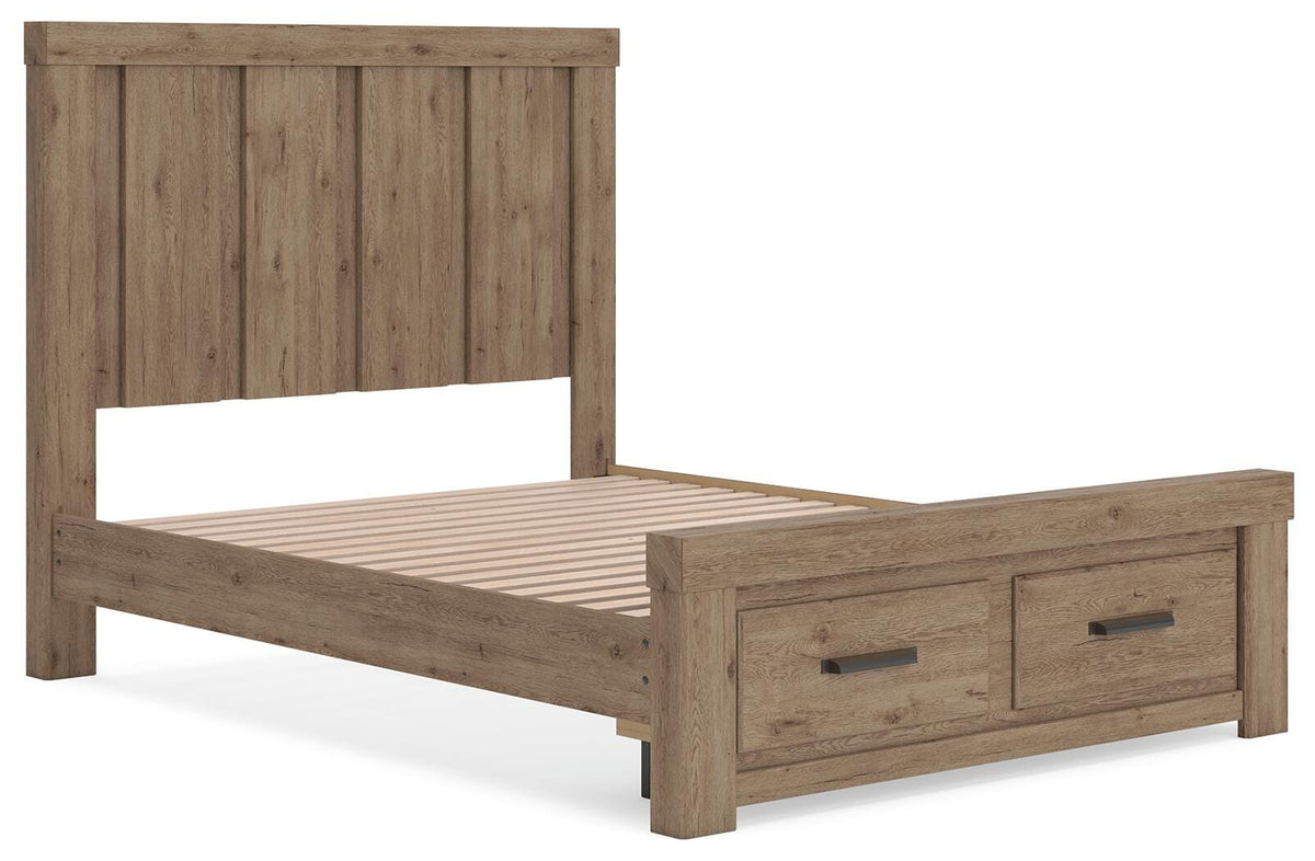 Garistyn Queen Panel Storage Bed