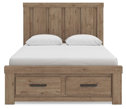 Garistyn Queen Panel Storage Bed