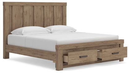 Garistyn King Panel Storage Bed