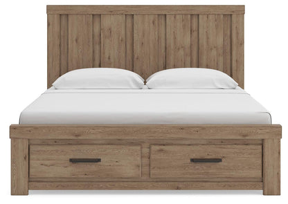 Garistyn King Panel Storage Bed