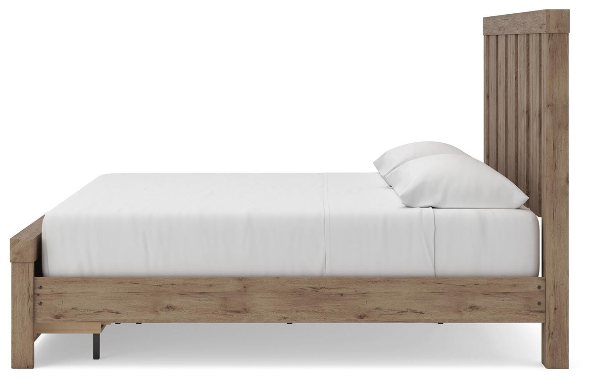Garistyn King Panel Storage Bed