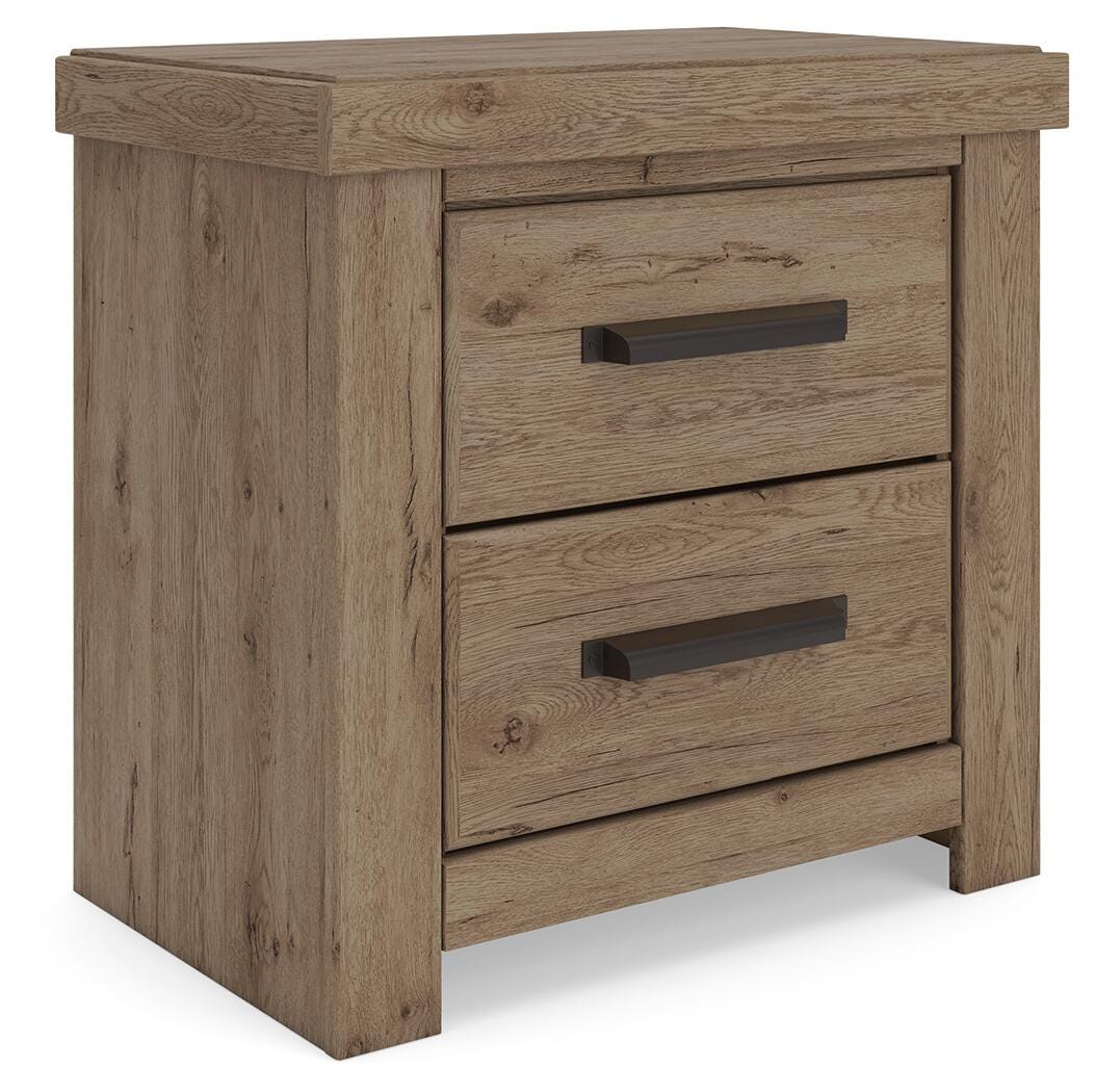 Garistyn Two Drawer Night Stand