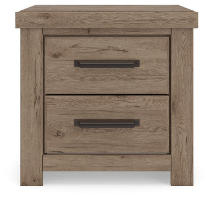 Garistyn Two Drawer Night Stand
