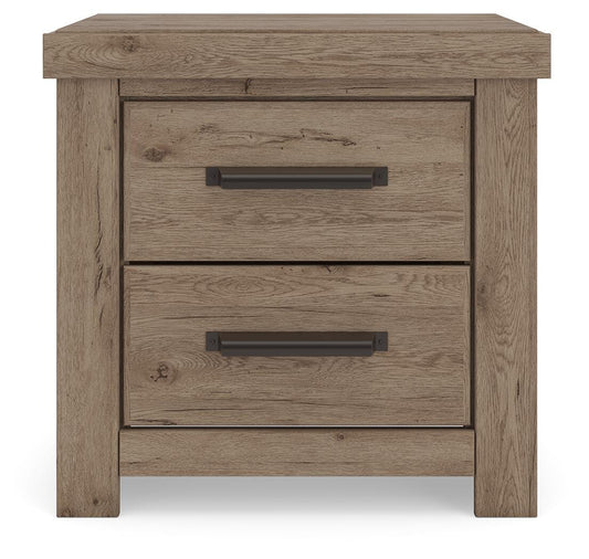 Garistyn Two Drawer Night Stand