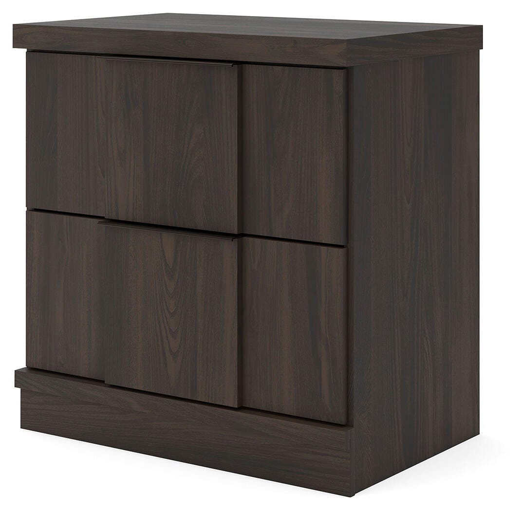 Jadiston Two Drawer Night Stand