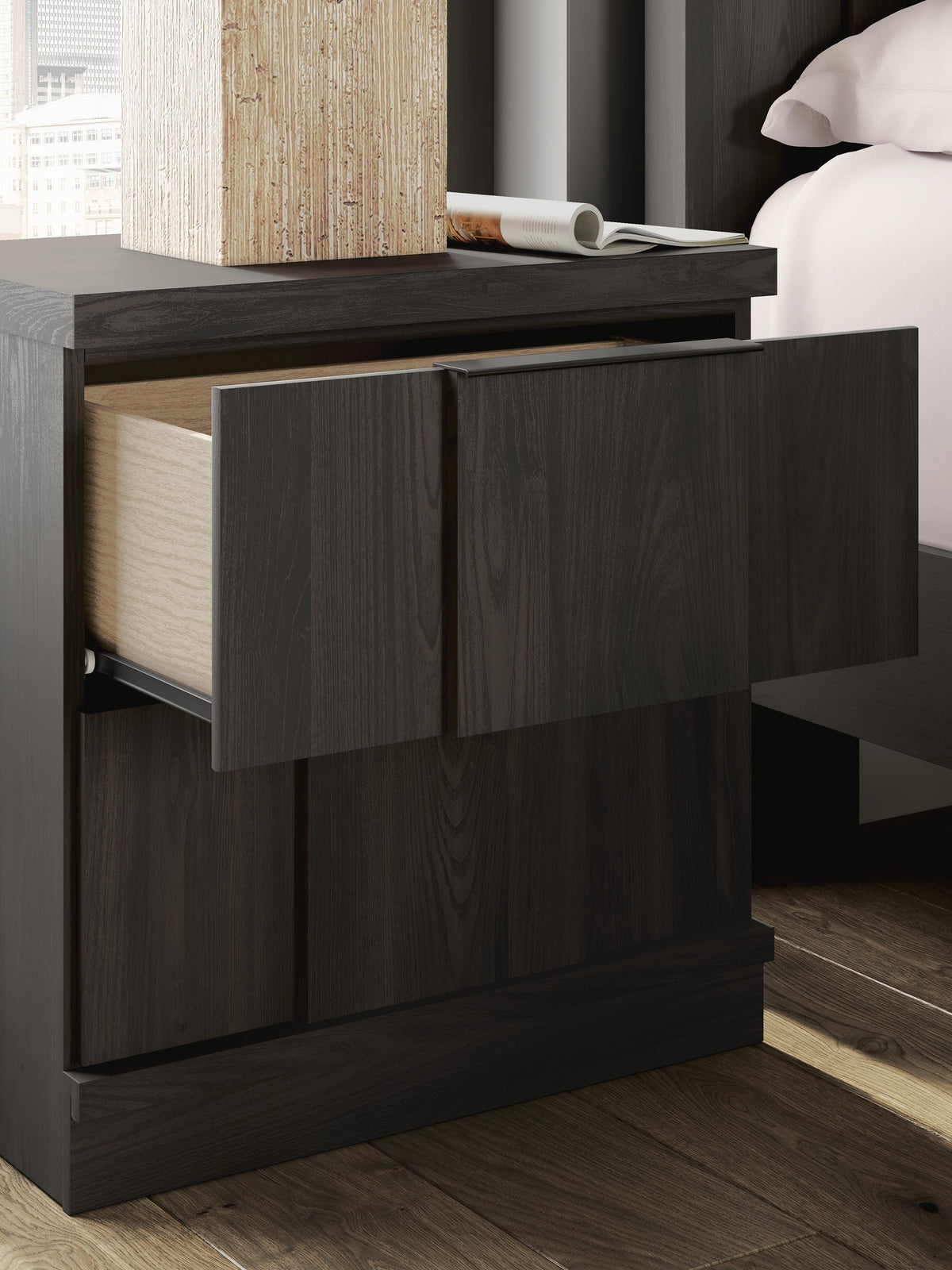 Jadiston Two Drawer Night Stand