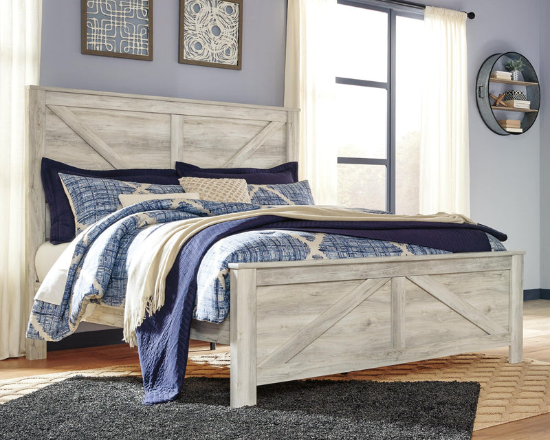 Bellaby King Crossbuck Panel Bed