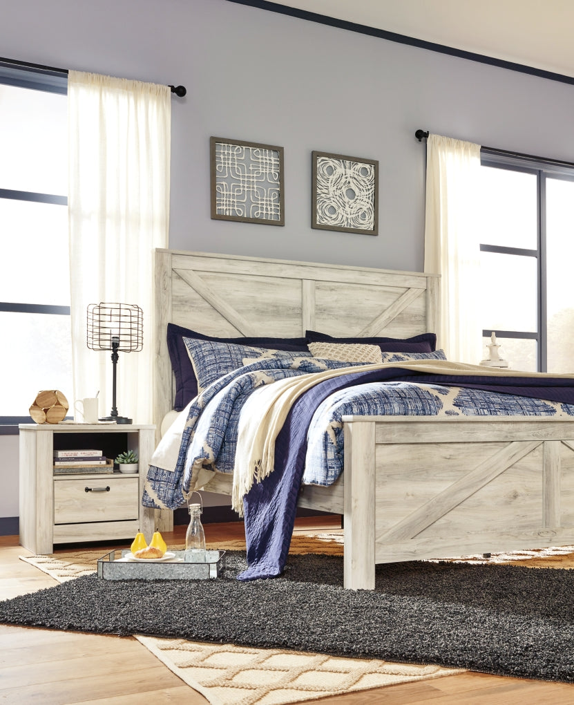 Bellaby King Crossbuck Panel Bed
