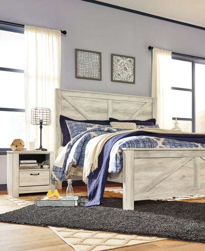 Bellaby King Crossbuck Panel Bed