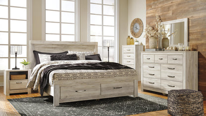 Bellaby King Platform Bed with 2 Storage Drawers