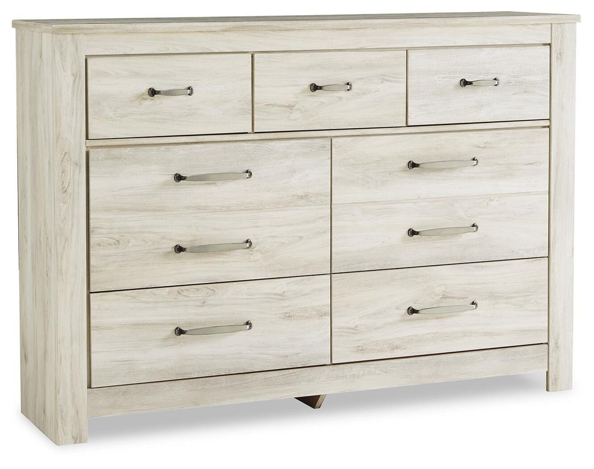 Bellaby Queen Panel Storage Bed, Dresser and Nightstand