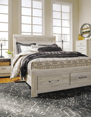 Bellaby Queen Platform Bed with 2 Storage Drawers