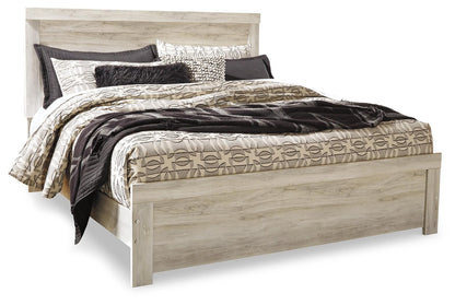 Bellaby King Panel Bed and 2 Nightstands