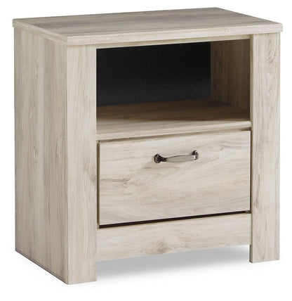 Bellaby Queen Panel Storage Bed, Dresser and Nightstand