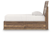 Zadilyn Twin Panel Bed with Storage