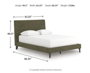 Zadilyn Full UPH Bed w/Roll Slats