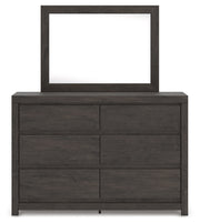 Fraluna King Panel Bed, Dresser and Mirror