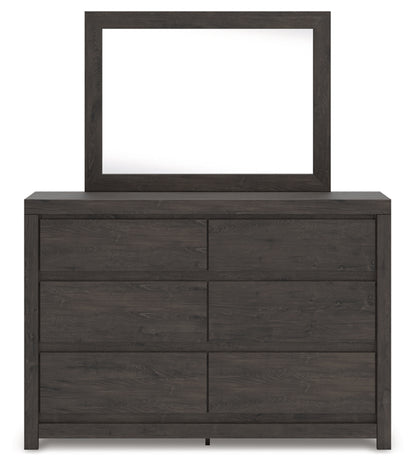 Fraluna King Panel Bed, Dresser and Mirror