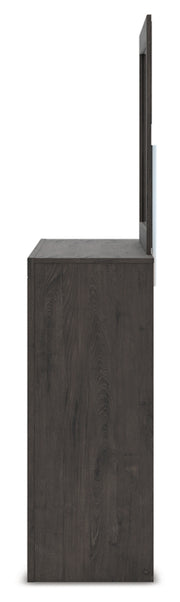 Fraluna King Panel Bed, Dresser and Mirror