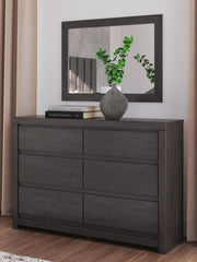 Fraluna Queen Panel Bed, Dresser and Mirror
