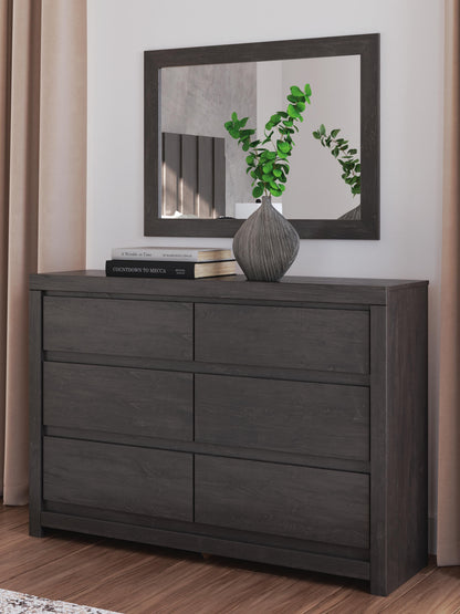 Fraluna Queen Panel Bed, Dresser and Mirror
