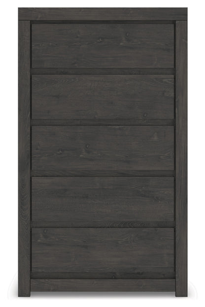 Fraluna Queen Panel Bed, Dresser, Mirror and Chest
