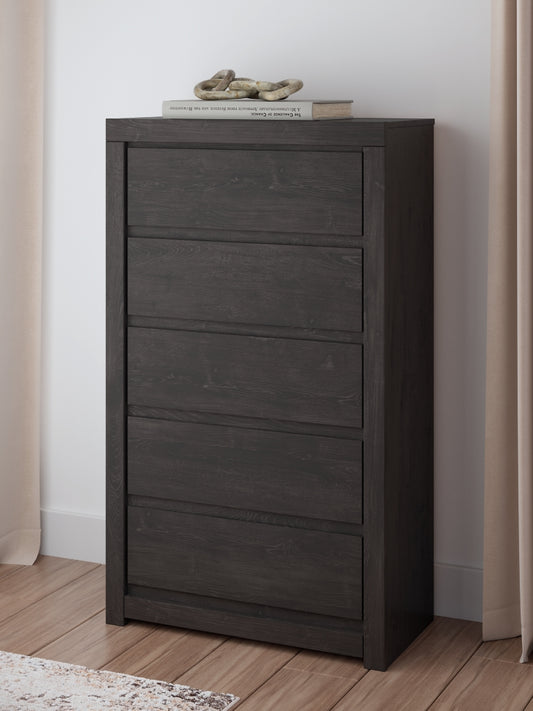 Parlayon Five Drawer Chest